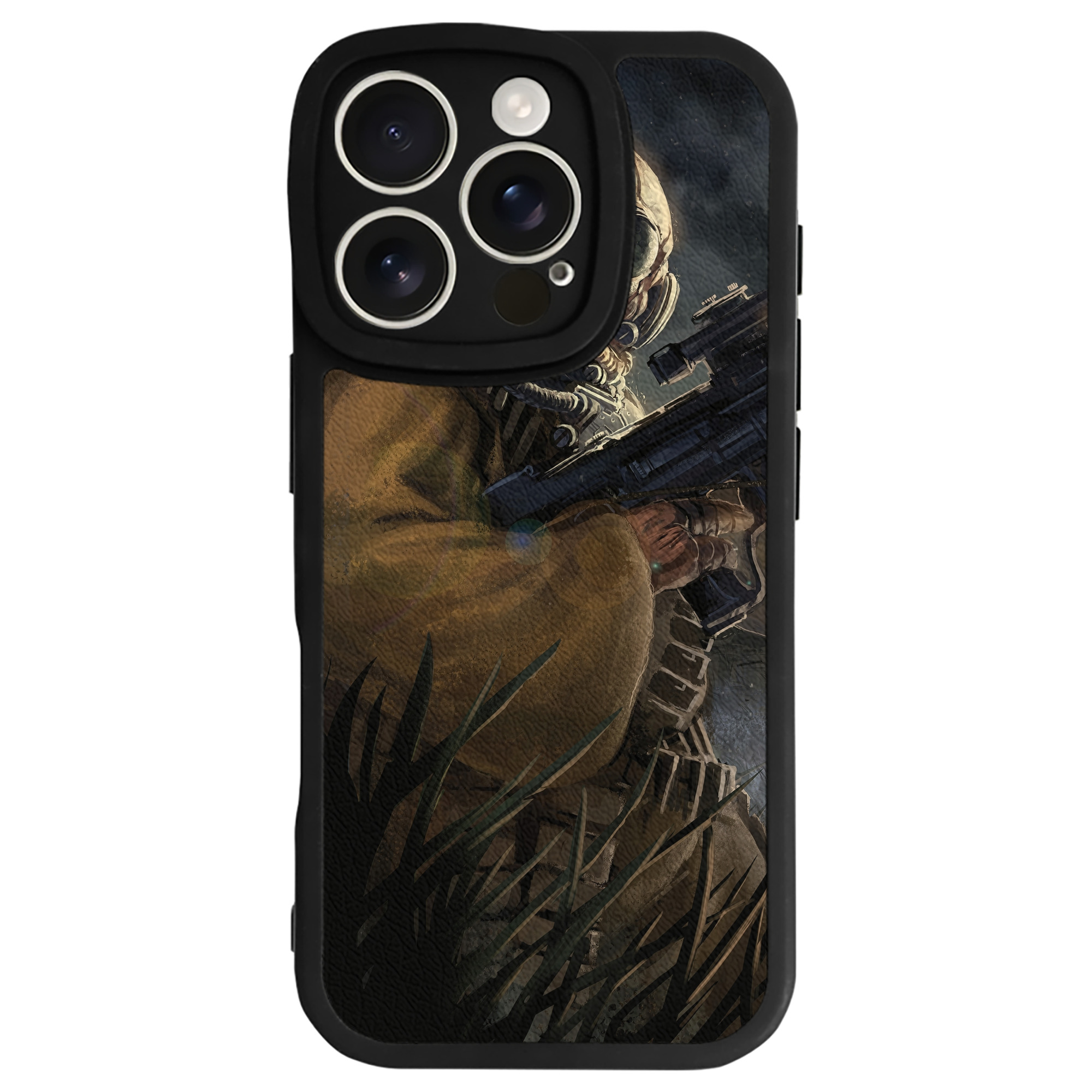 （画像用） スター・ウォーズ Star Wars 【iPhone 16シリーズ対応】シリコンスマホケース（レザー調） 材質：シリコン